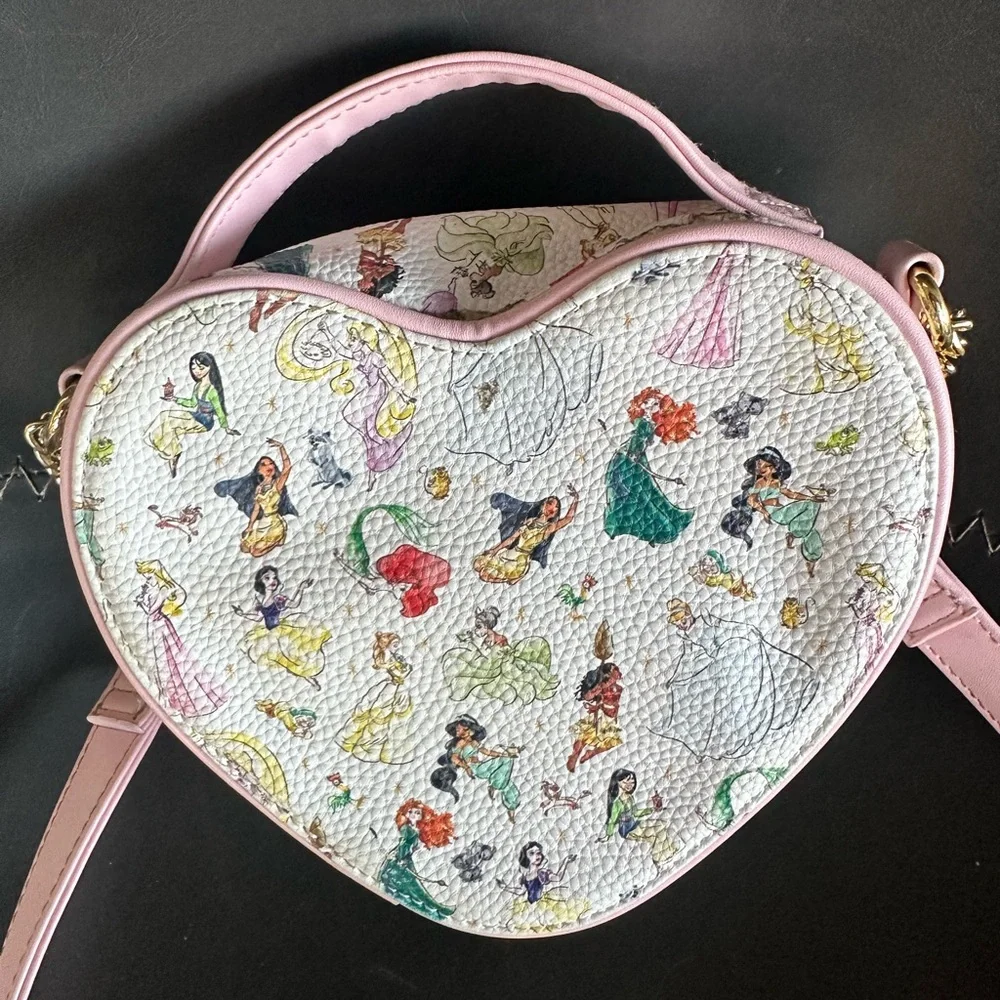 Disney Princess Heart Handbag For Kids‎